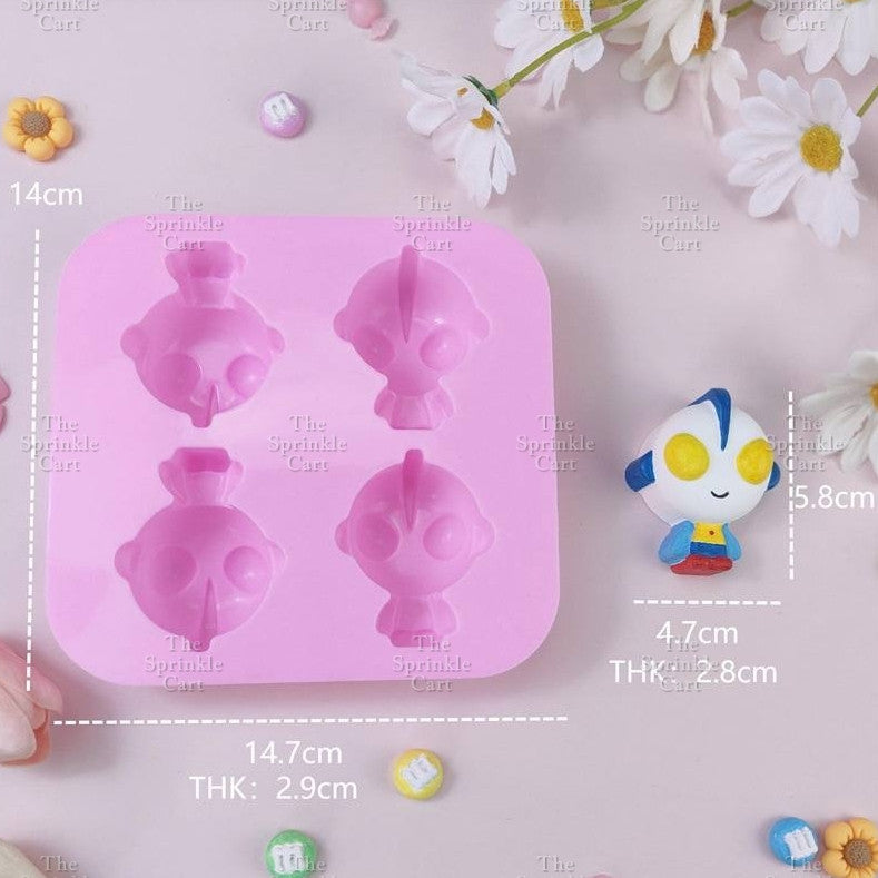 4S Silicone Character DIY Kulomi Milody Cinnamonrol & Sanlio Molder Baking Supply TSC