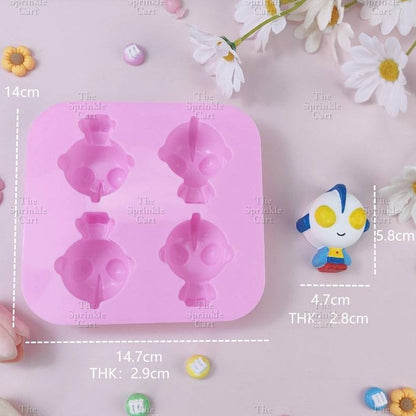 4S Silicone Character DIY Kulomi Milody Cinnamonrol & Sanlio Molder Baking Supply TSC