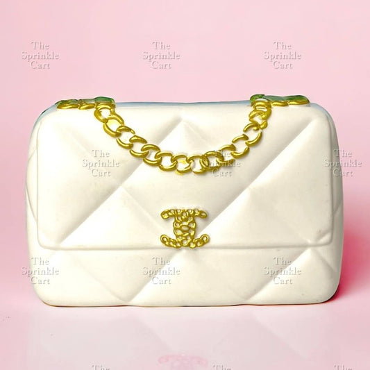 Bag Cake Topper Designer Bag Expensive Louis Vutton EL-V Cha-nel Bag Cake Topper