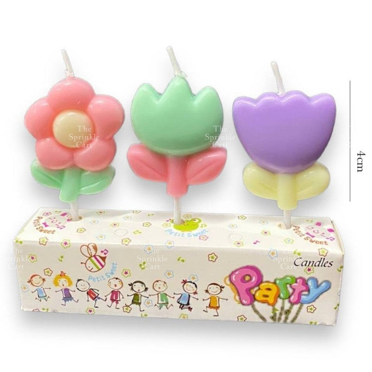 Candle Clipart Cartoon Cute Birthday Party Candle for Kids Cake Decoration Topper