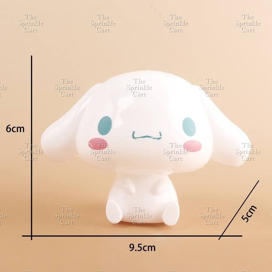 Sanlio Character Toy Cake Topper Souvenir DIY Kulomi Milody Cinnamonrol Decoration TSC