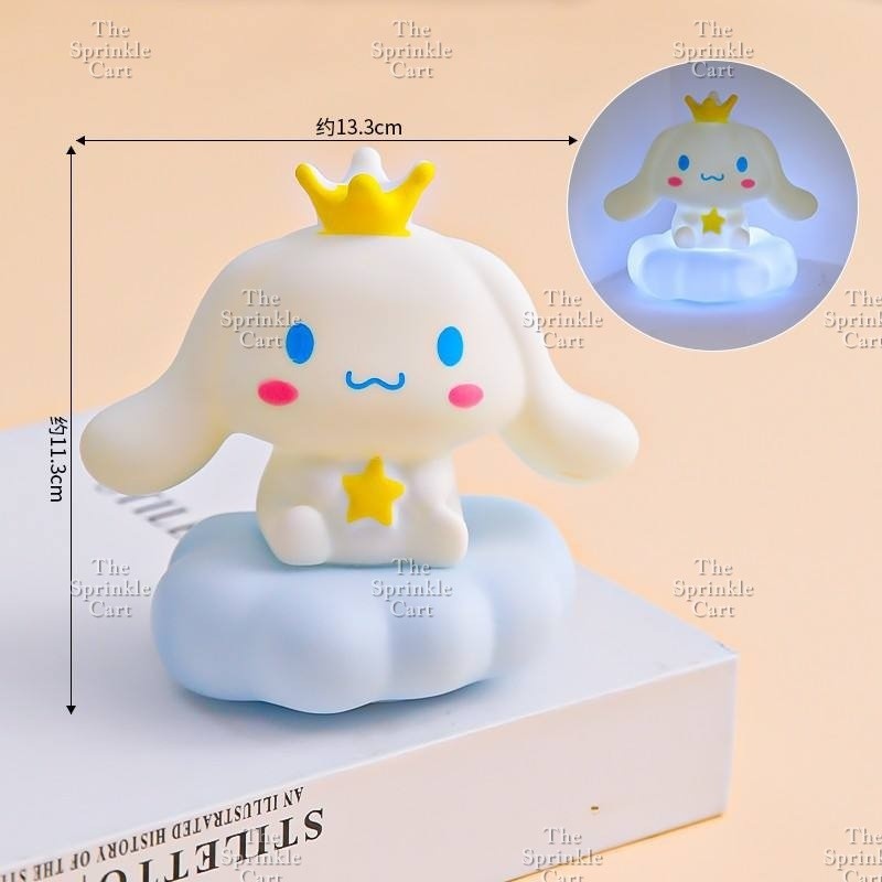 Sanlio 3D Cloud and Moon LED Night Toy Cake Topper TSC