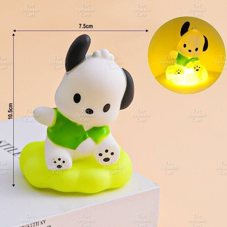 Sanlio Character Toy Cake Topper Souvenir DIY Kulomi Milody Cinnamonrol Decoration TSC
