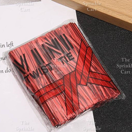 Metallic Twist Wire Bow Tie DIY Packaging