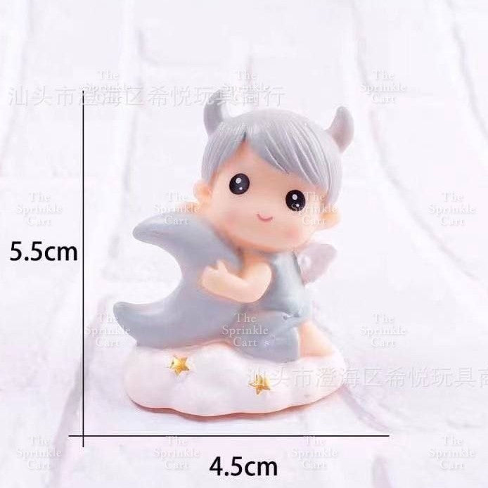 Mini Toys Cake Topper Ballerina/Fairy/Bear Balloon/Angel Toys/Grandma Grandpa/Baby Girl Baby Boy TSC