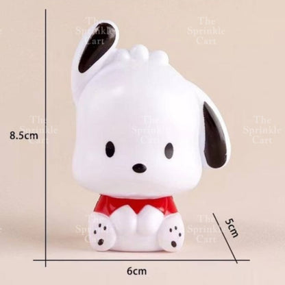 Mini Toys Sanlio Character Cake Topper and Loot Bag Packaging TSC