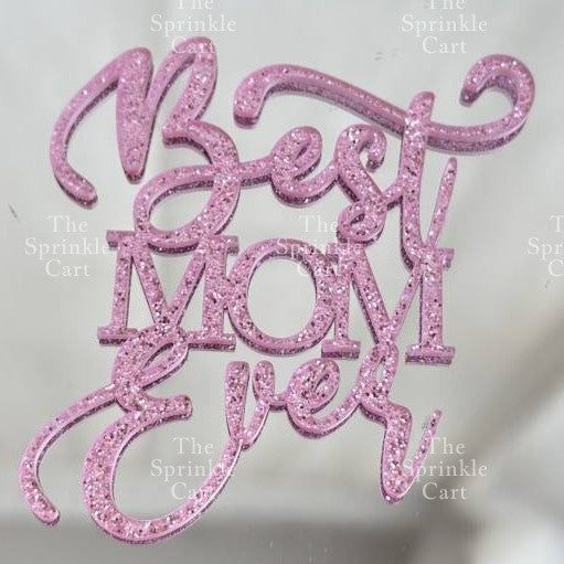 Mother’s Day Father’s Day Theme Cake Acrylic Paper Topper Decoration TSC