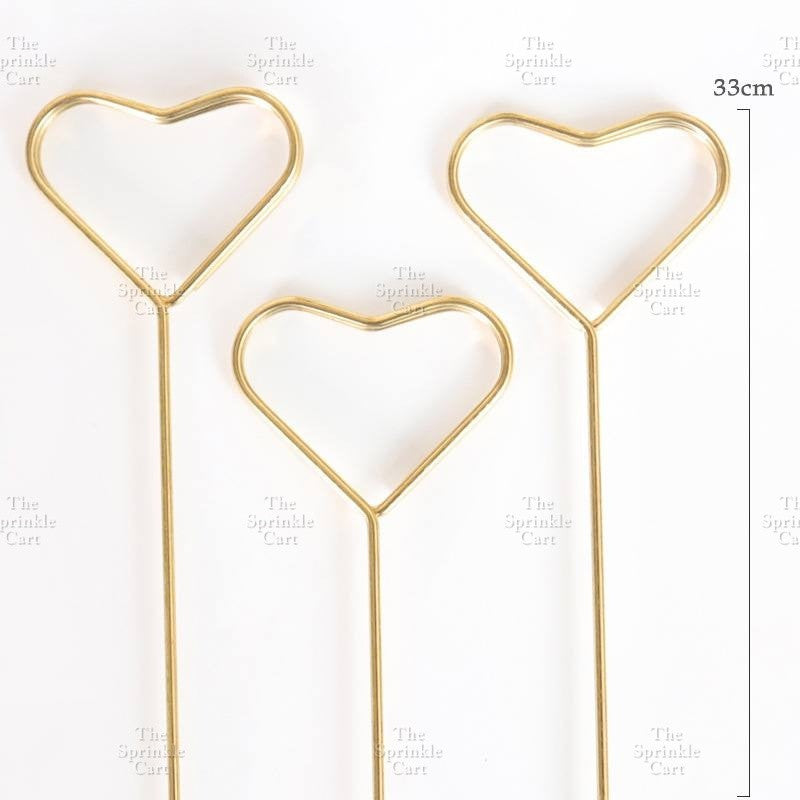 Flower Bouquet Metal Card Holder DIY Elegant Heart Round Star Postcard Clips Decors TSC