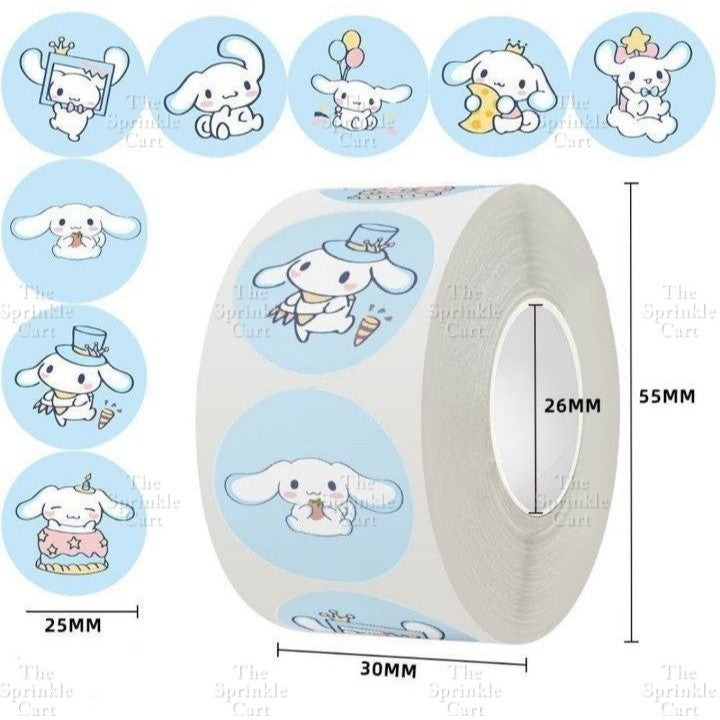 Self-adhesive Round Square Sticker and Sticky Tape Packaging TSC