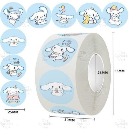 Self-adhesive Round Square Sticker and Sticky Tape Packaging TSC