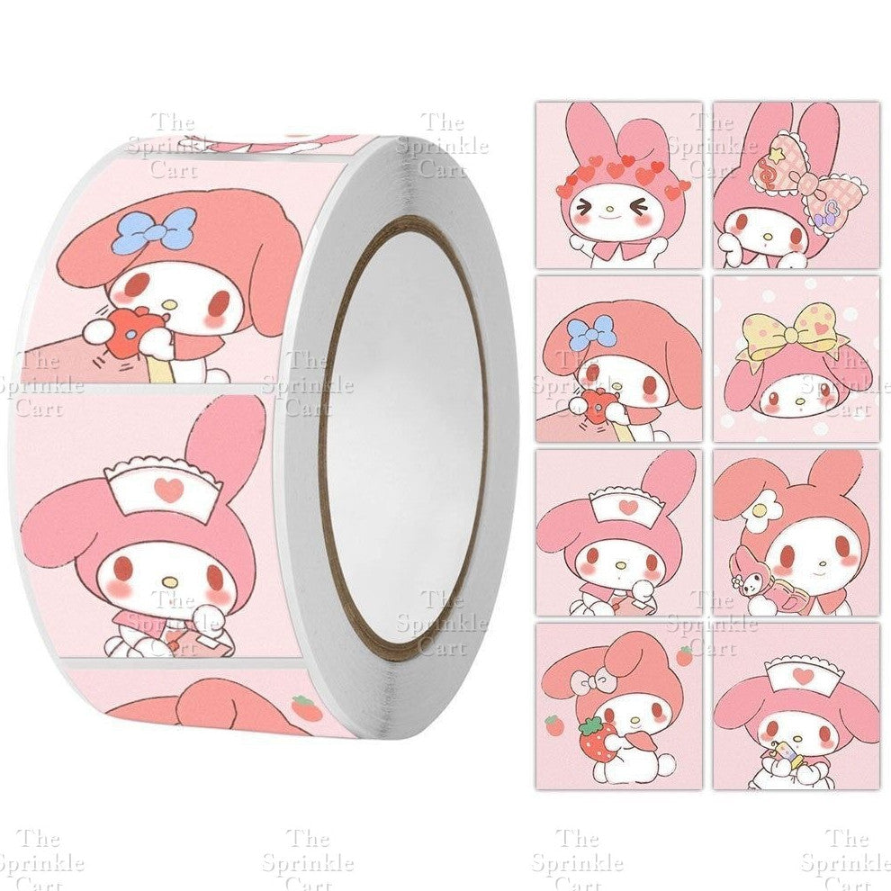 Self-adhesive Round Square Sticker and Sticky Tape Packaging TSC