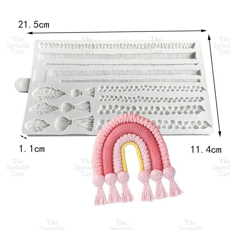 [Part 5] New Silicone Molder for Baking Fondant Cake Decoration  Mould Bakeware Series TSC