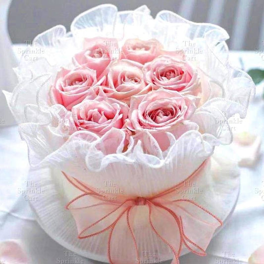 Mesh Lace Raffles for DIY Decoration TSC