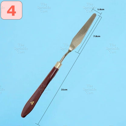 Palette Knife Set Stainless Steel Spatula for Baking and Kitchen Use TSC