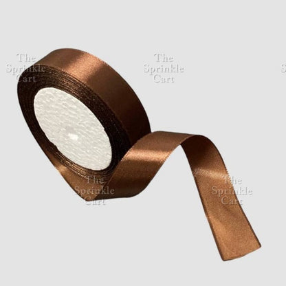Colored Satin / Glitter Gold Silver Ribbon 23meters