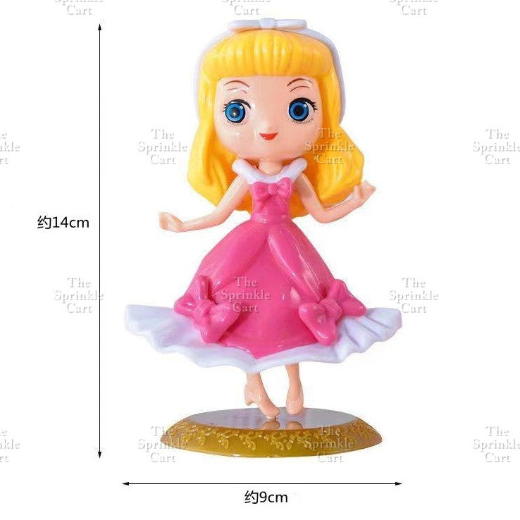 Disnney Princess Birthday Wedding Couple Cake Toy Topper