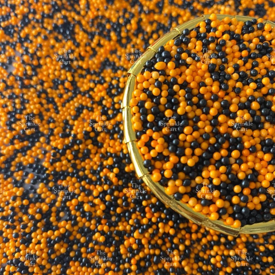 Non-Pareils Edible Sprinkles Dragees Bauble Cake Decoration Sprinkles Colorful 50grams
