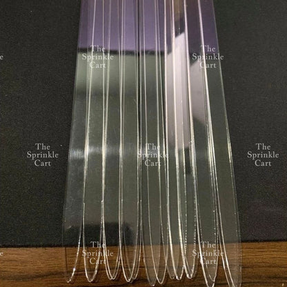 Blank Acrylic Cake Topper DIY Personalized Party Needs and Acrylic Stick TSC