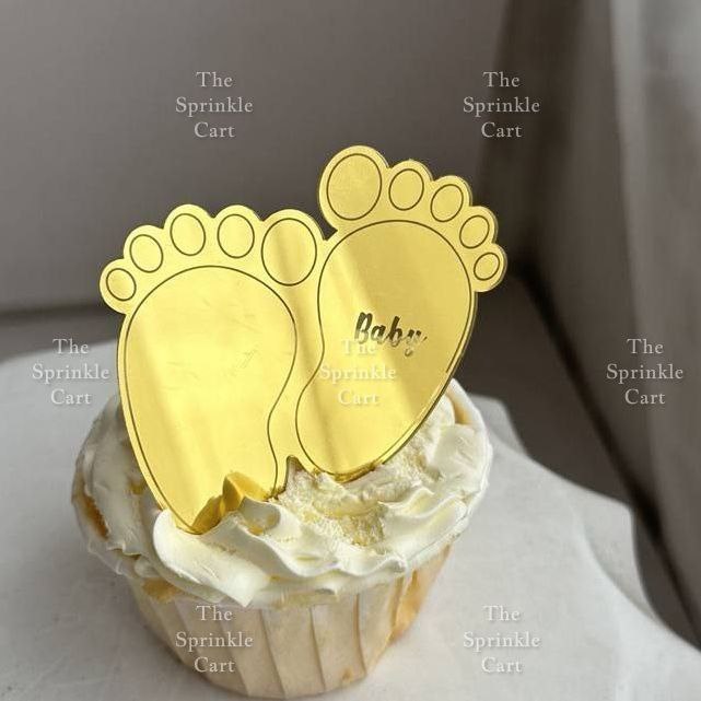 Baby Boy and Girl Cake Topper Decoration TSC