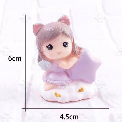 Mini Toys Cake Topper Ballerina/Fairy/Bear Balloon/Angel Toys/Grandma Grandpa/Baby Girl Baby Boy TSC