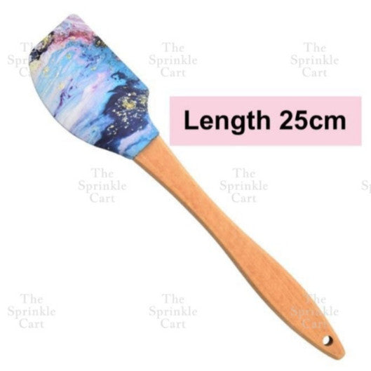 Silicone Spatula with Wooden Handle for Pastry Baking Tools TSC