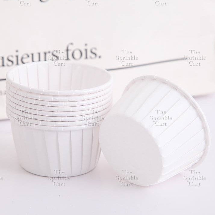 50pcs Colorful Foil Cupcake Liner Paper Cups Baking Muffin Liner