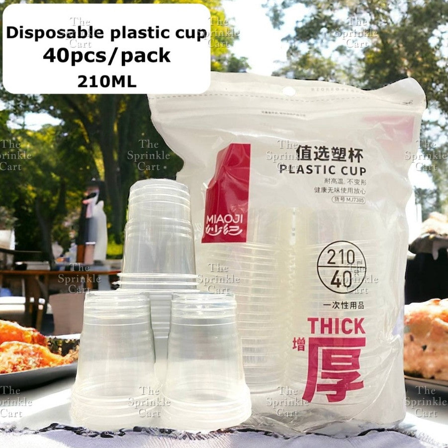10pcs Transparent Dessert Cups Round Square Dessert Plastic Container Cake Mousse Fruits Packaging