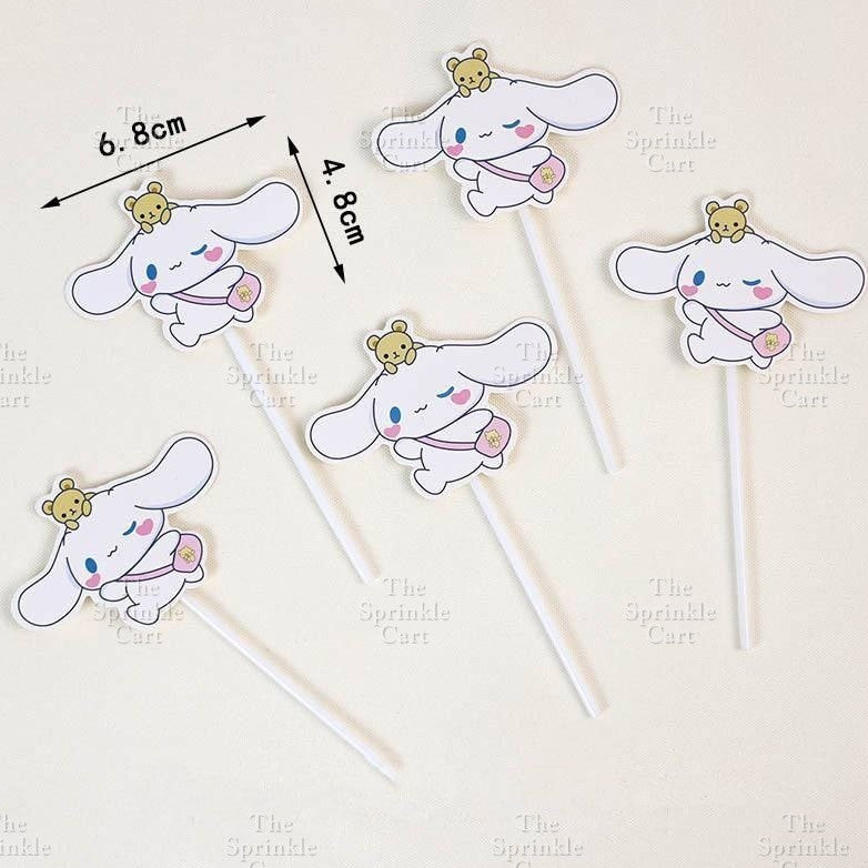 Mini Toys Sanlio Character Cake Topper and Loot Bag Packaging TSC