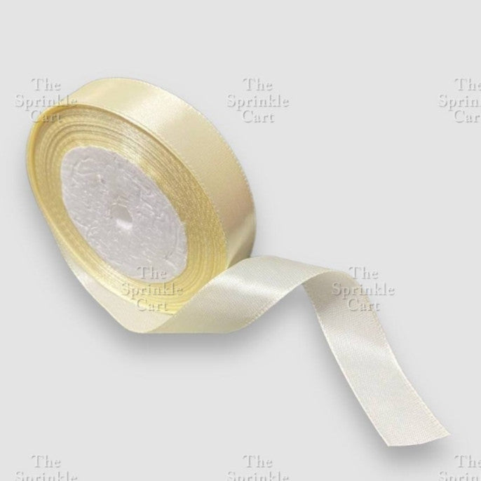 Colored Satin / Glitter Gold Silver Ribbon 23meters
