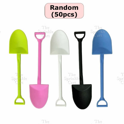 Disposable Dessert plastic Small Taster Spoon Frozen Food Ice Cream Party Supplies TSC