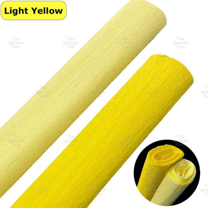 Premium Crepe Paper Rolls Decor DIY Flower Gift Wrapping Wedding Decoration Flower Arts Craft TSC