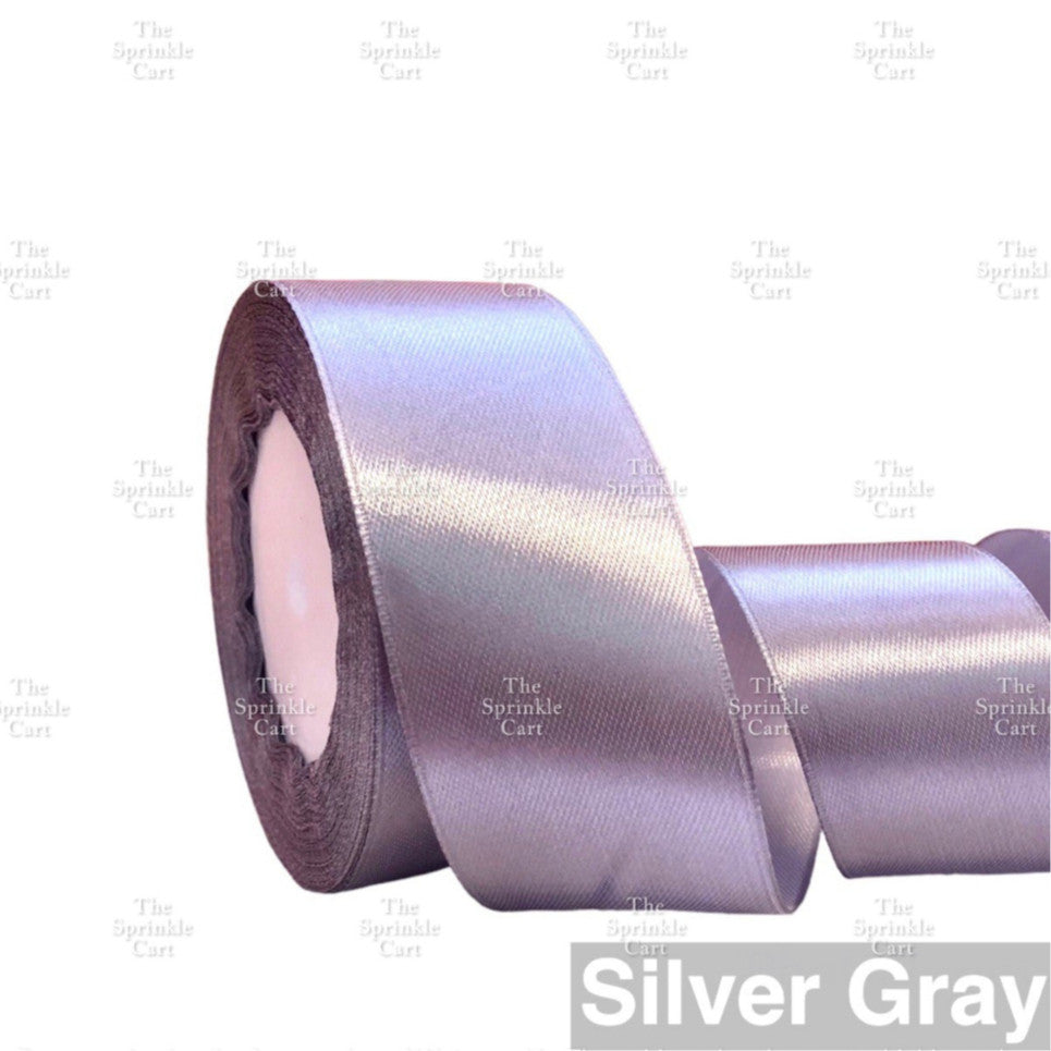 4cm Plain Satin Ribbon Gift Roll Packaging DIY Birthday Party Decoration TSC