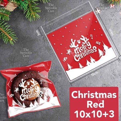 Christmas Theme Resealable OPP and Loot Bag Goodies Packaging TSC