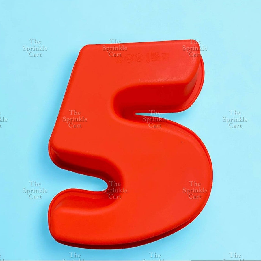 6inch Silicone Number Cake Molder Birthday Celebration Mini Small Bento Number