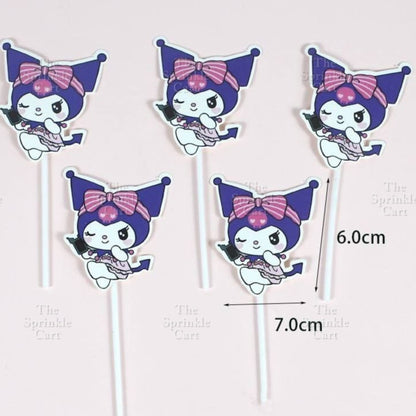 Mini Toys Sanlio Character Cake Topper and Loot Bag Packaging TSC