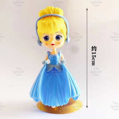 Disnney Princess Birthday Wedding Couple Cake Toy Topper