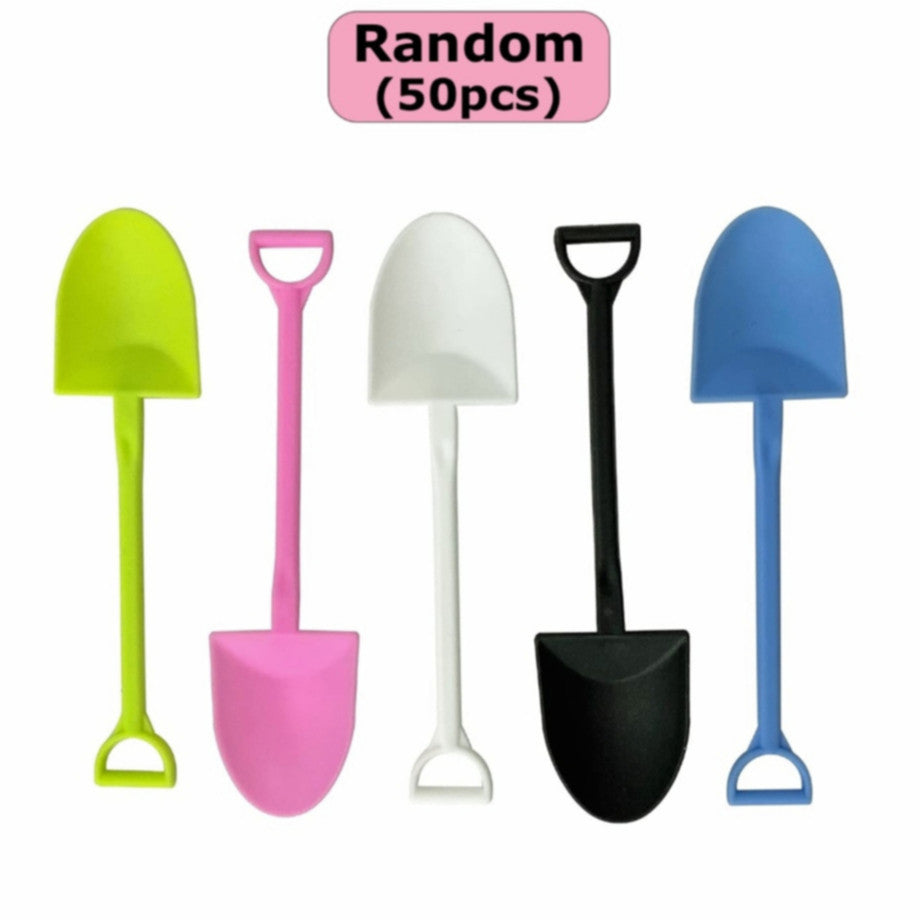 Boxcake Shovel Spoon Cute Minispoon Disposable Dessert Cake