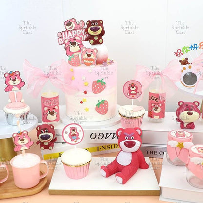Sanlio Character Toy Cake Topper Souvenir DIY Kulomi Milody Cinnamonrol Decoration TSC