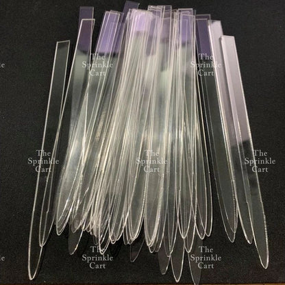 Blank Acrylic Cake Topper DIY Personalized Party Needs and Acrylic Stick TSC
