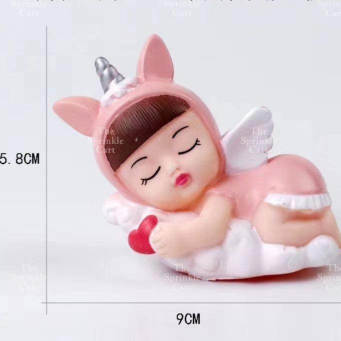 Mini Toys Cake Topper Ballerina/Fairy/Bear Balloon/Angel Toys/Grandma Grandpa/Baby Girl Baby Boy TSC