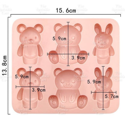 [Part 5] New Silicone Molder for Baking Fondant Cake Decoration  Mould Bakeware Series TSC