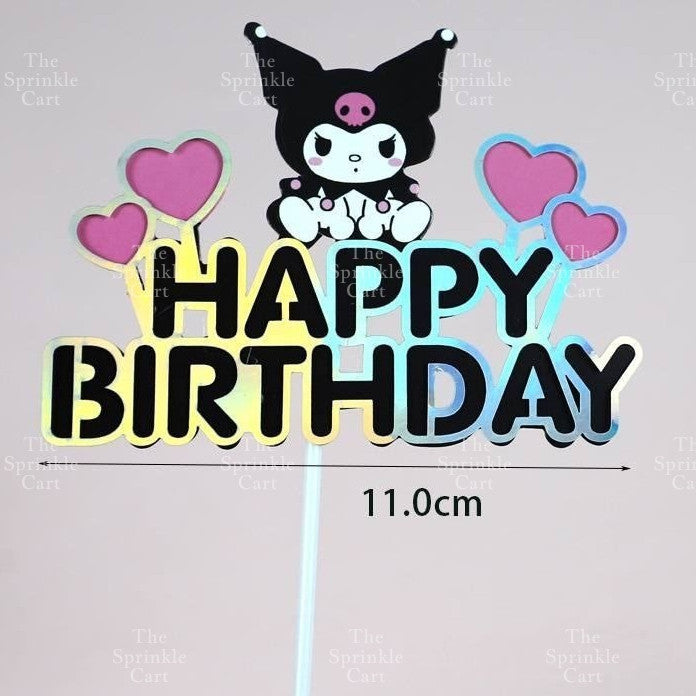Mini Toys Sanlio Character Cake Topper and Loot Bag Packaging TSC