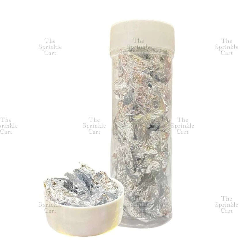 Leaf Flakes 2g Gold Silver Rosegold for Cake Decoration TSC