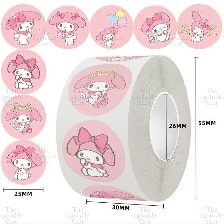 Self-adhesive Round Square Sticker and Sticky Tape Packaging TSC