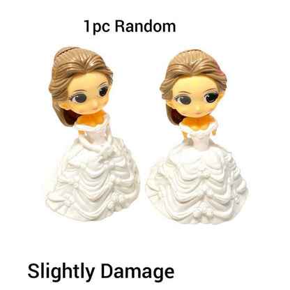 Disnney Princess Ballerina Cars and Spiderman Cake Topper Decoration