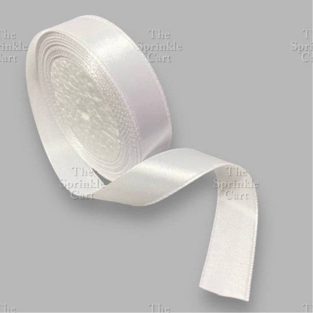 Colored Satin / Glitter Gold Silver Ribbon 23meters