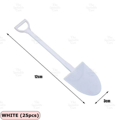 Disposable Dessert plastic Small Taster Spoon Frozen Food Ice Cream Party Supplies TSC