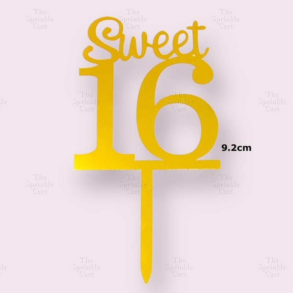 Acrylic Cake Topper Cross Sweet 16 Happy 18th Happy Wedding Happy Anniversary Mr Mrs Topper for Cake