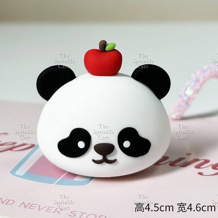 Cute Cartoon Soft Doll Head Cake Decoration for Birthday Party Supplies TSC