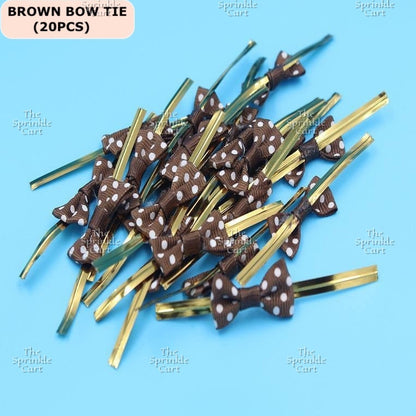 Metallic Twist Wire Bow Tie DIY Packaging
